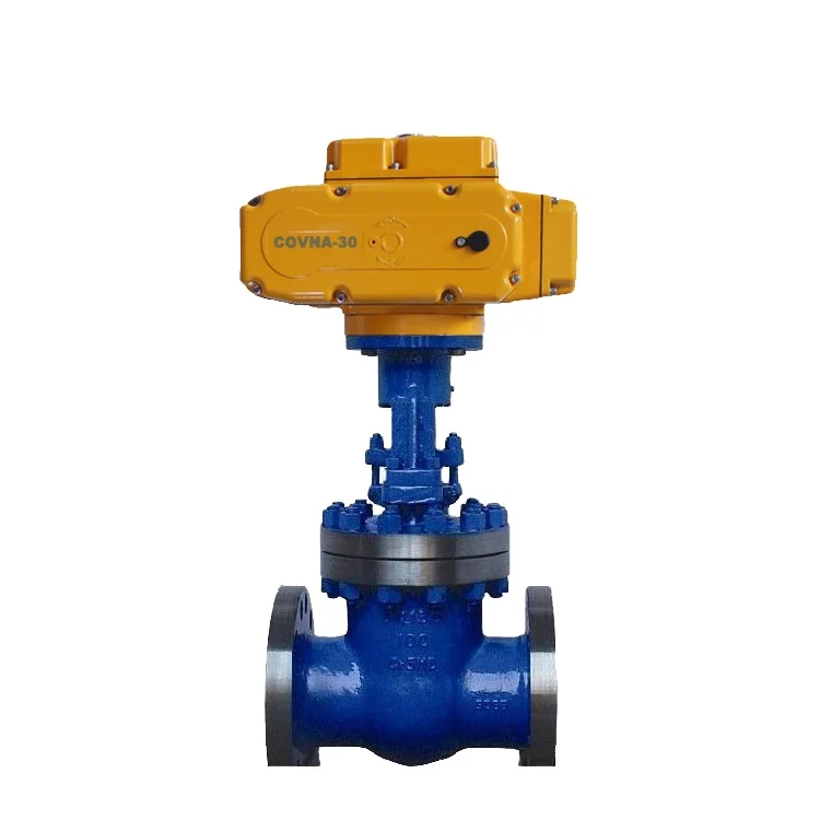COVNA Ansi ASME 150lb multi turns actuated wcb wedge flange gate valve gate valve ductile iron
