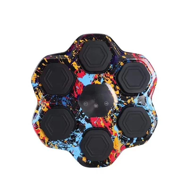 2024 Intelligent Music Boxing Machine with USB Charging 9 Exercise Modes Boxing with Smart Display Screen Family Fun Beat Game