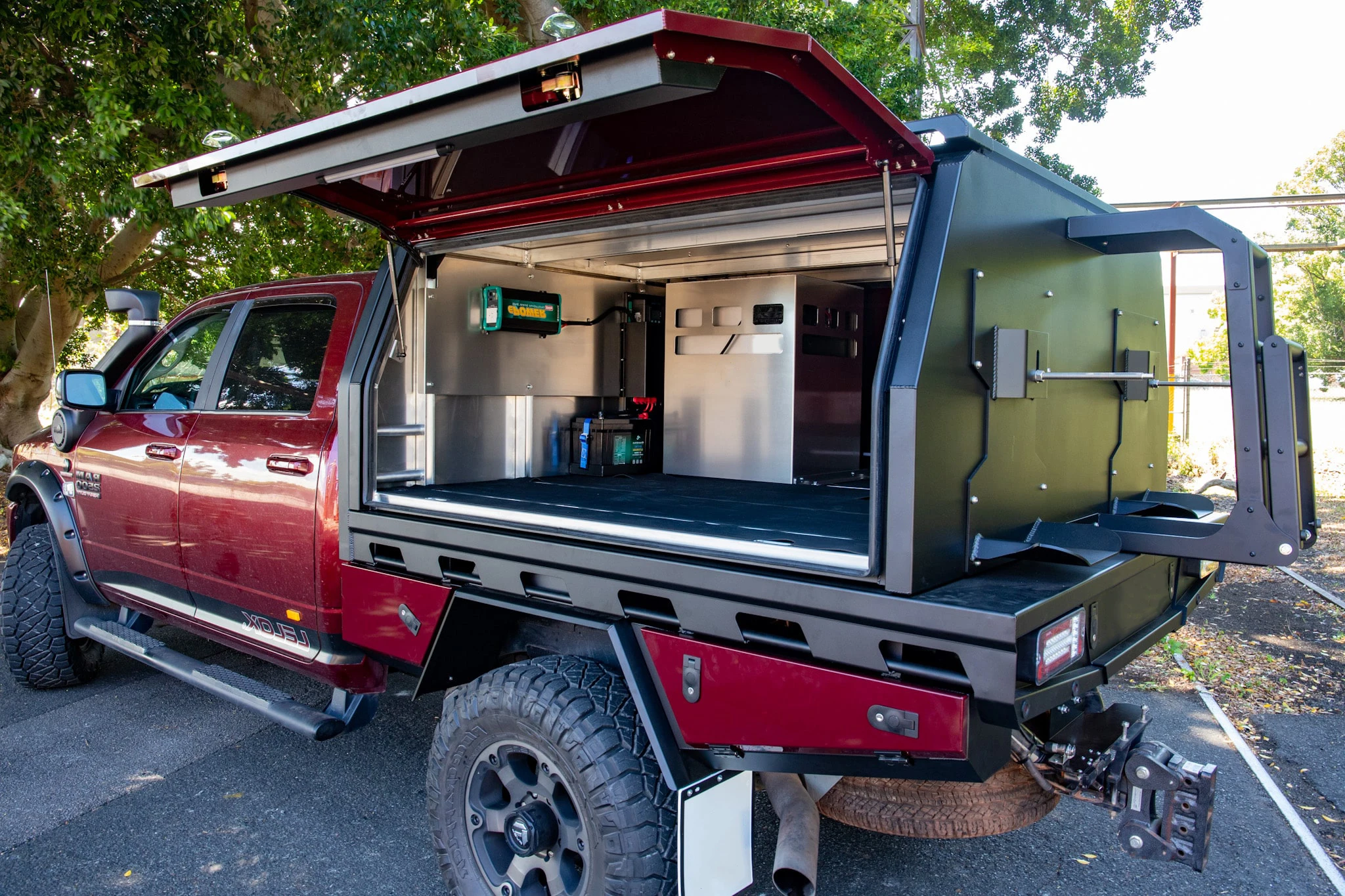 Aluminum Truck Ute Canopy Dual Single Cab Aluminum Ute Tray Tool Box for Ute Truck