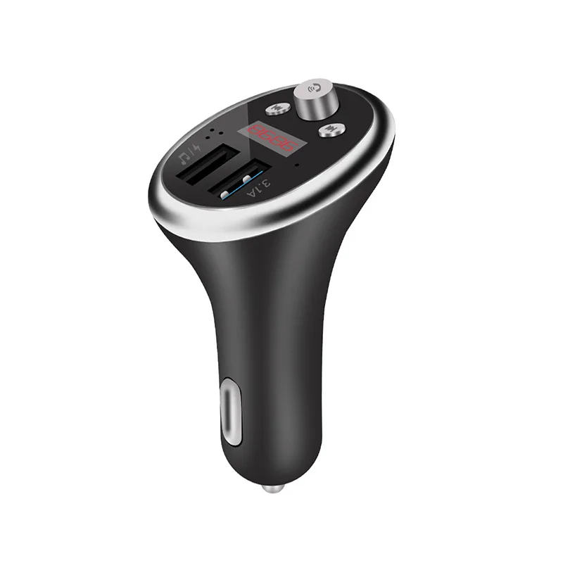 5.0 FM Transmitter Wireless Handsfree Audio Receiver Auto MP3 Player Dual USB Fast Charger Car Accessories Car Player