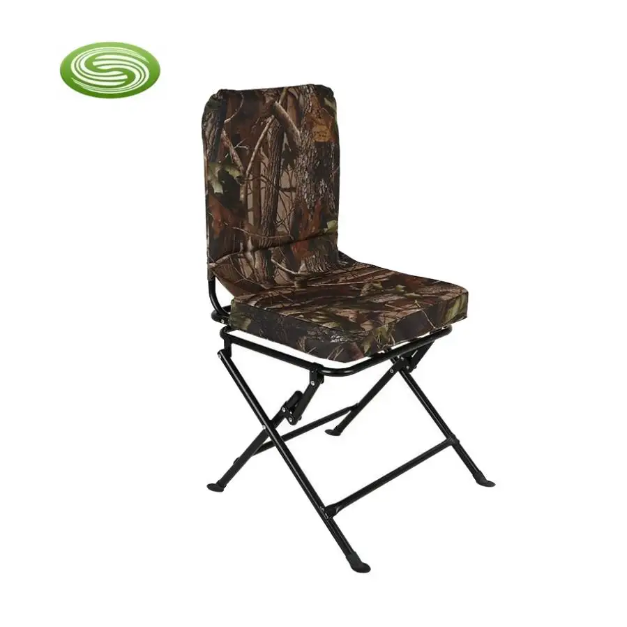 
Folding Hunting Chair Rotatable seat Fishing Chair 