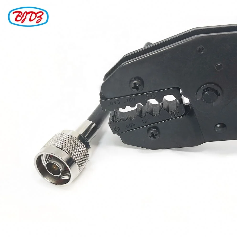 RF Connector N LMR300 5D-FB RF-5 RG6 Male Connector Type Connect Crimp Straight N Type RF Connector