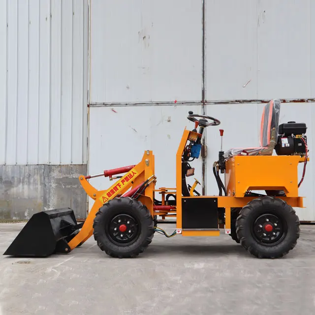 Cheap Small electric mini front end compact battery wheel loader electric loader for sale