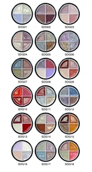 Luxury Nail Set Pudding Mud 4 Colors Solid Cream Nail Gel Palette Soak Off Led UV Gel Nail Polish