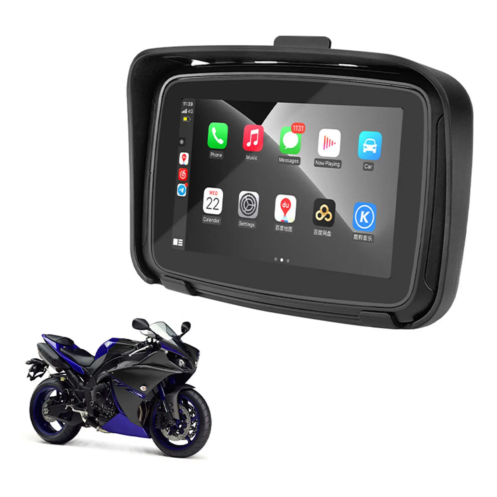 Распродажа gps-навигатор для мотоцикла 5 дюйма Bluetooth