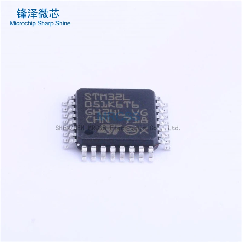 MCU 32-Bit Ultra Low Power STM32L ARM Cortex M0+ RISC 32kB Flash 32-Pin LQFP Tray  STM32L051K6T6