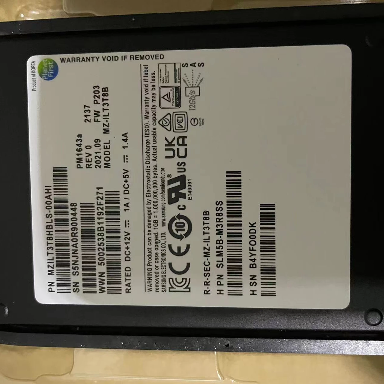 Оригинальный жесткий диск 5562826-A SSD VSP G200 400 600 800 G130 G350 3,8 T, жесткий диск 5562826-A для HDS