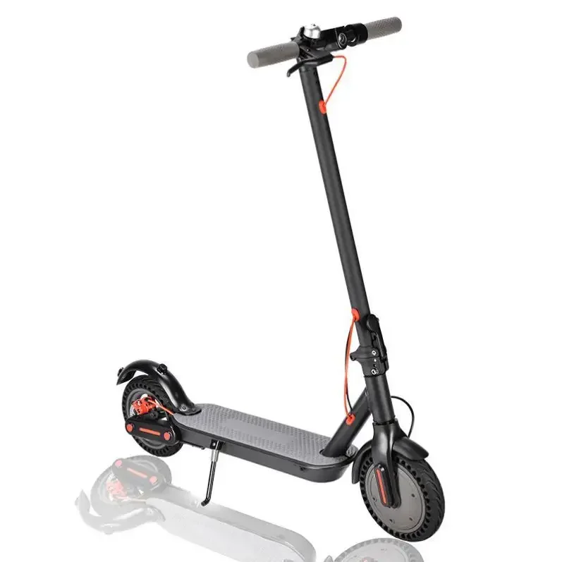 Portable Folding Electric Vehicle Scooter with 10-inch Shock Absorption Tyres for Outdoor Cycling and Adult Use