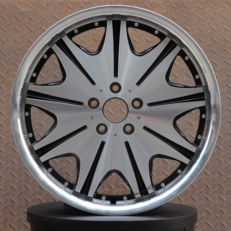 395-2 19inch   Flow forming alloy wheels  big face  light weight  save energy  for any cars