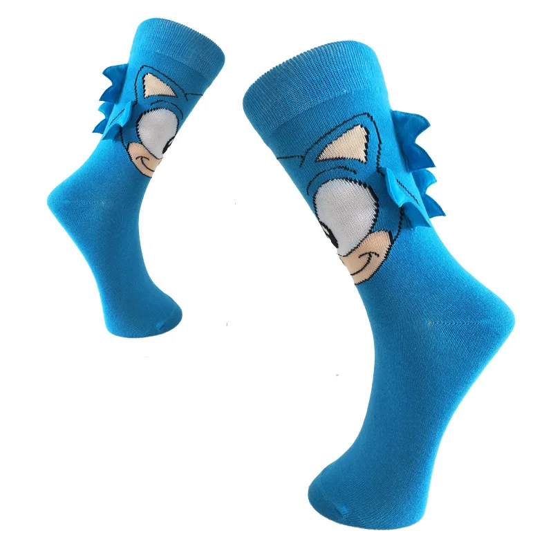 
Sonic socks unsex cute socks happy bulk wholesale make your own socks 