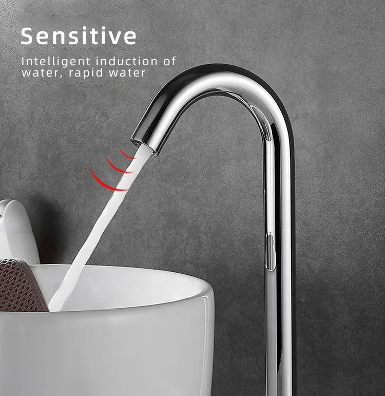 Touchless Auto Water Tap Infrared Water Flow Basin Faucet Sensor Adapter