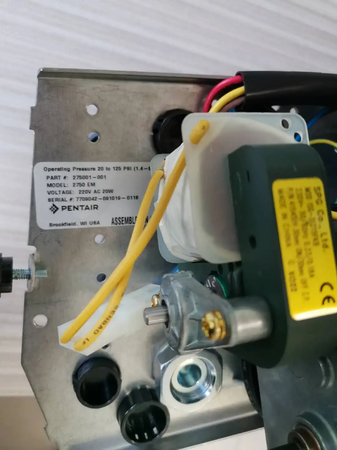 FLECK electronic mechanical  filter softener 2750 Valve