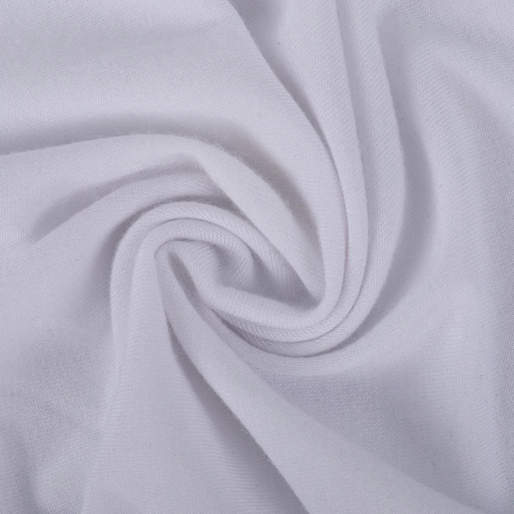 
Wholesale customized white color Absorb water smooth Modal SPX Jersey 