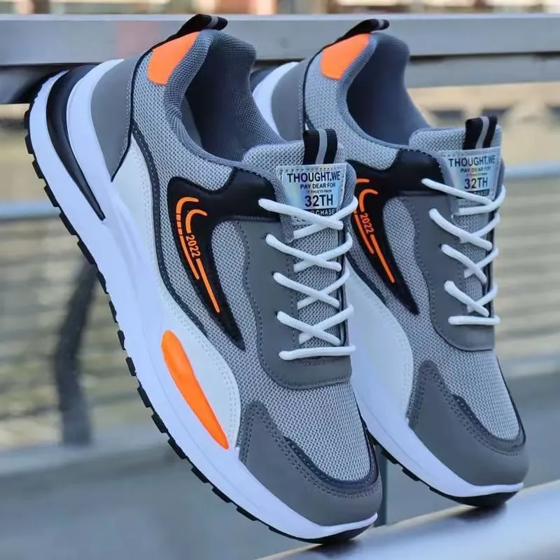 Online factory direct men lace up sport sneakers casual shoes men