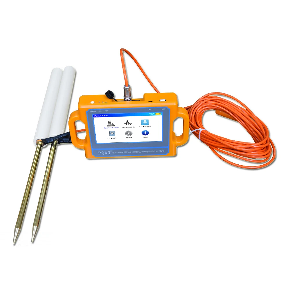 PQWT-S300 High accuracy automatic mapping water detection machine 300m underground water detector