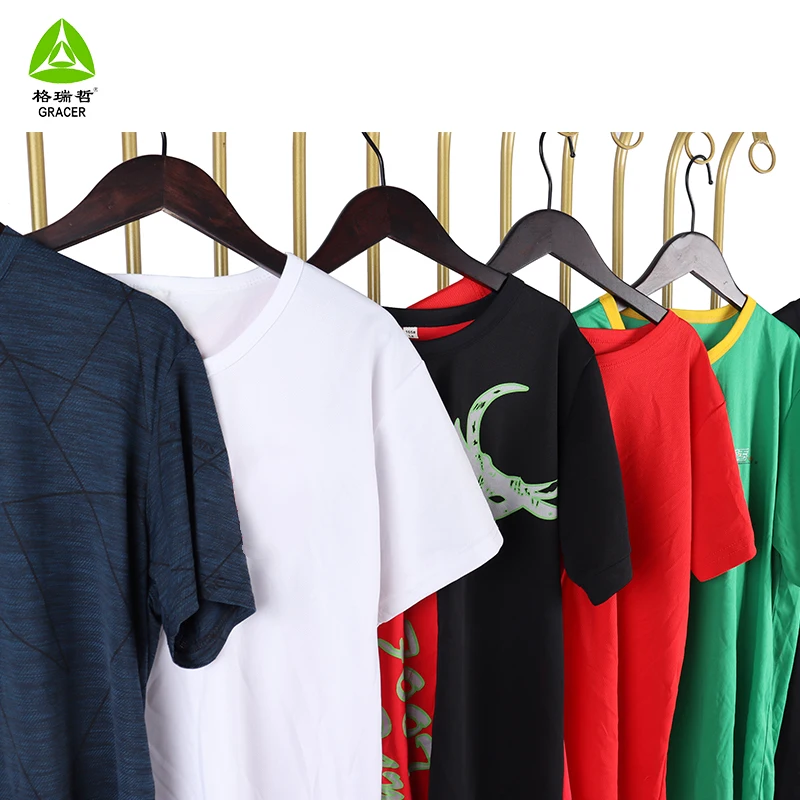 good quality dubai used clothes short sleeve T-shirt fot Mens thrift clothes in bales