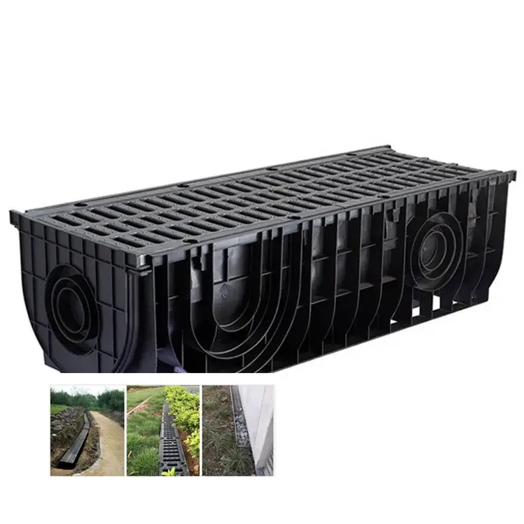 U Type Drain Channel Rain Water Drainage Ditches Building Materials