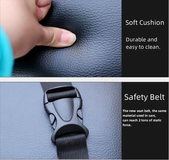 2-5 Years High Quality Bike Seat Safety Stable Cycling Pu Leather Soft Cushion Bicycle Seat