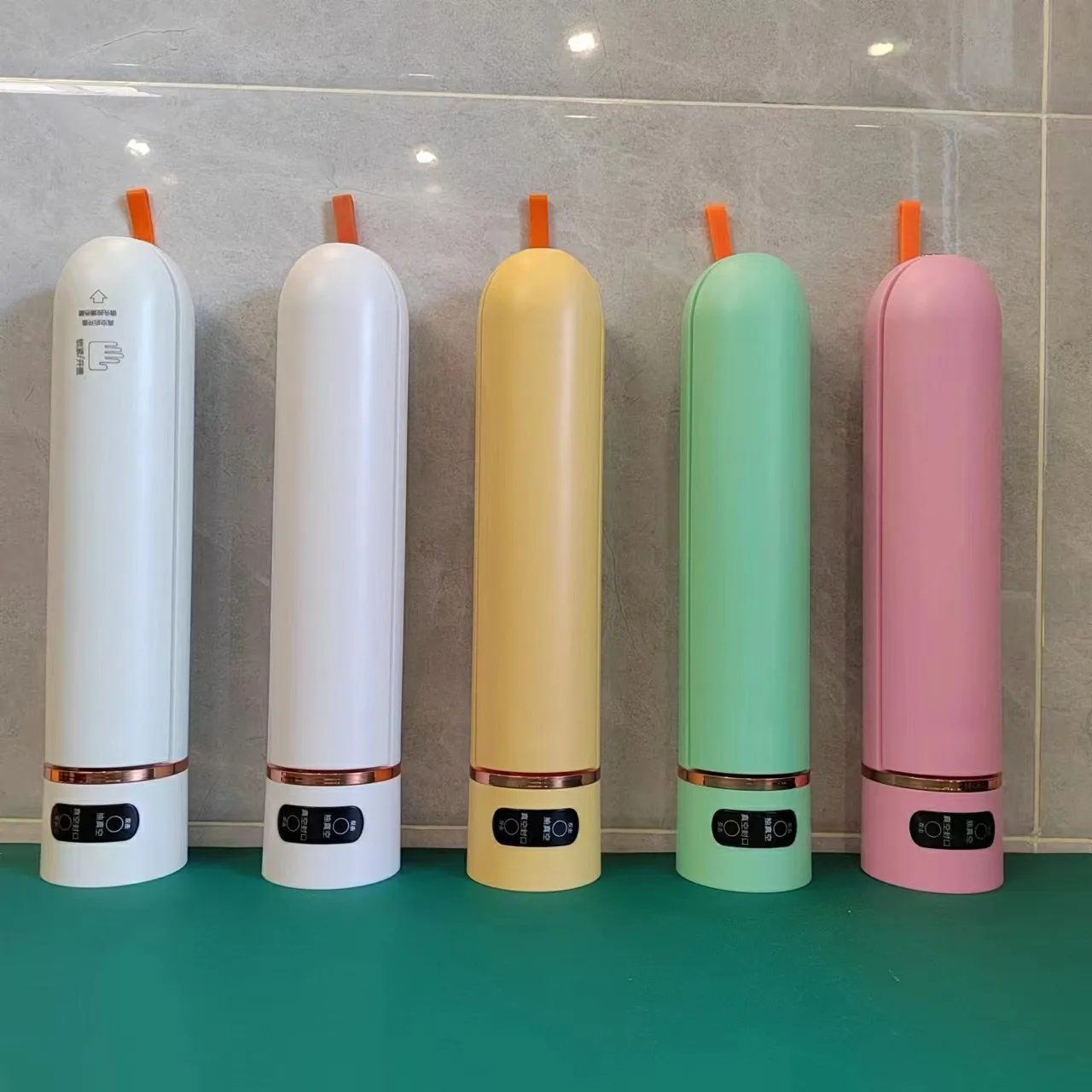 Hand Held 220V 110V Household Kitchen Food Packaging Machine Film Mini Size Vacuum Sealer Machine