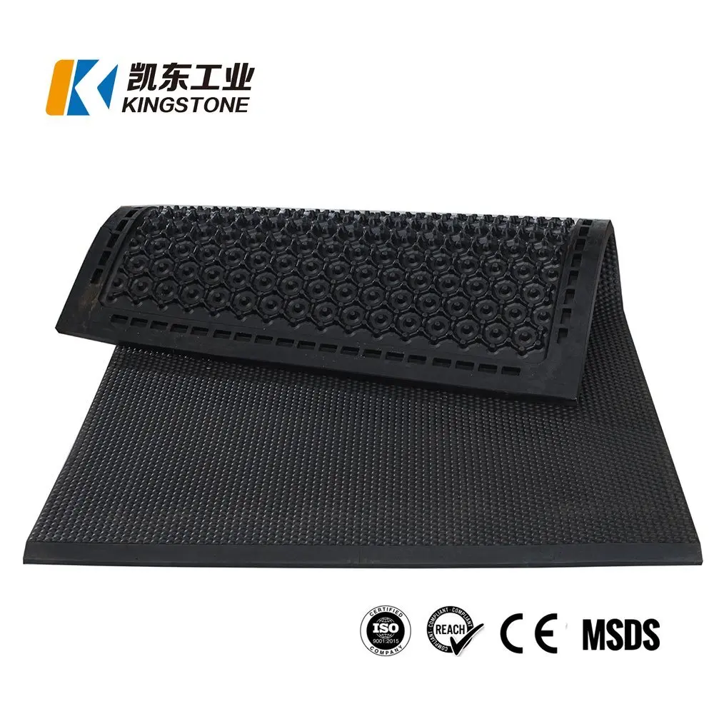Odorless Flooring Rubber Stable Mat for Cow Dairy Farm 30mm