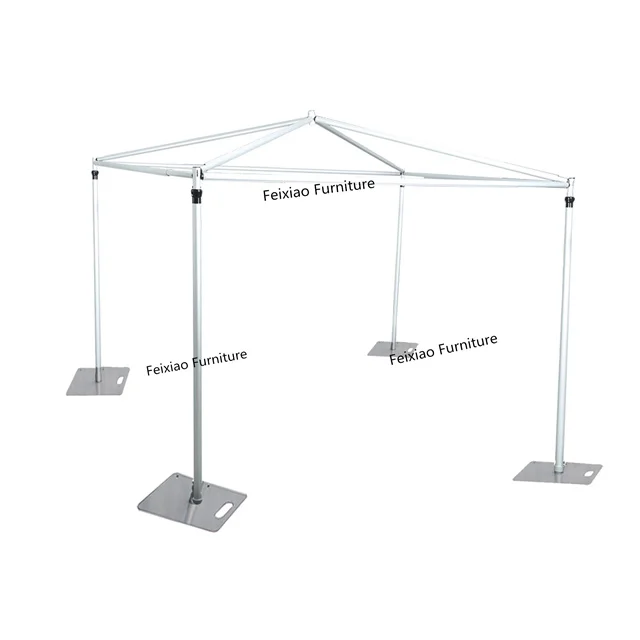 Durable 6-10FT Height Adjustable Stand Square Wedding Tent Aluminum Pipe