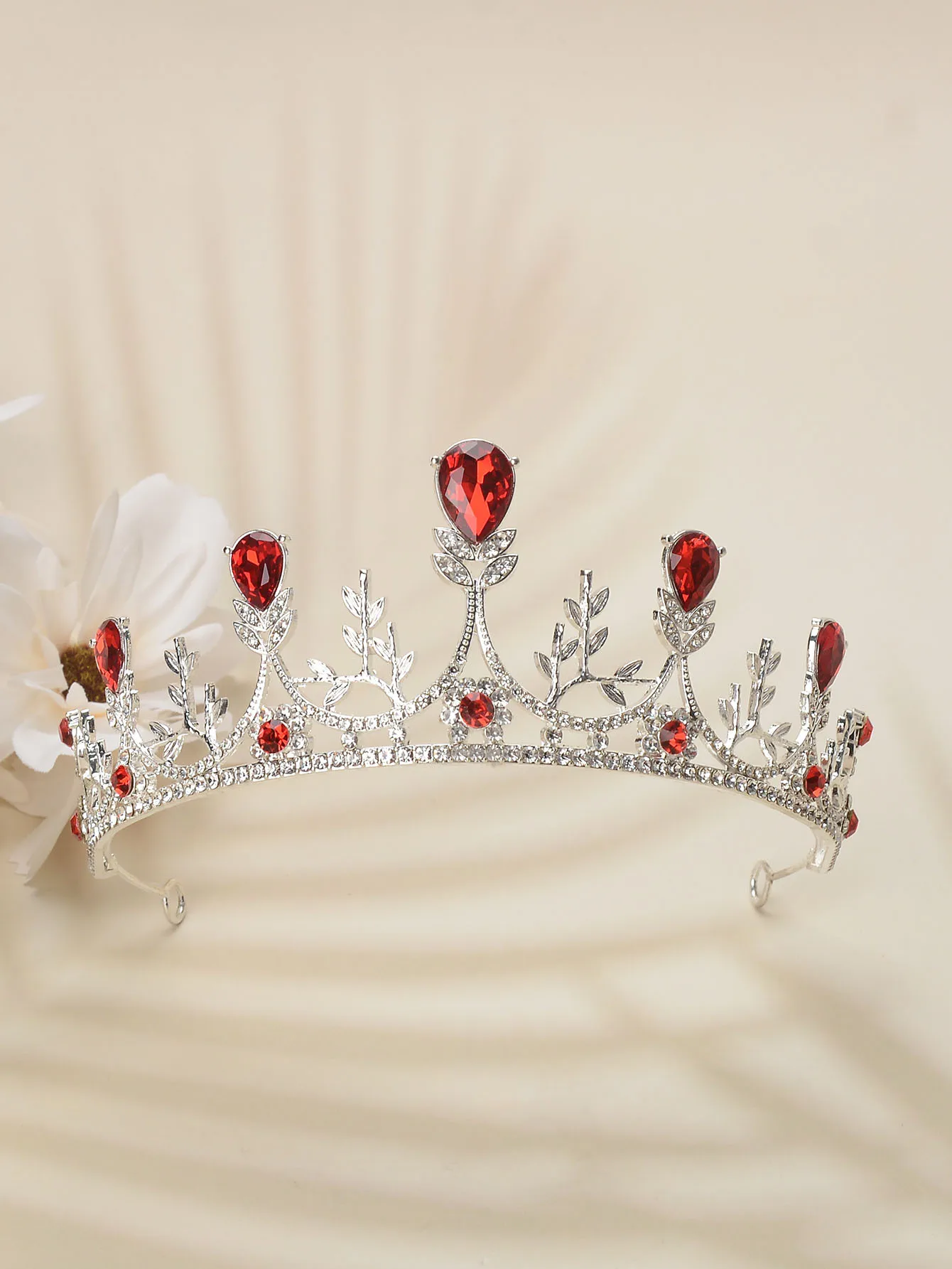 New arrival princess elegant metal hair accessories baroque tiara bride crown for party