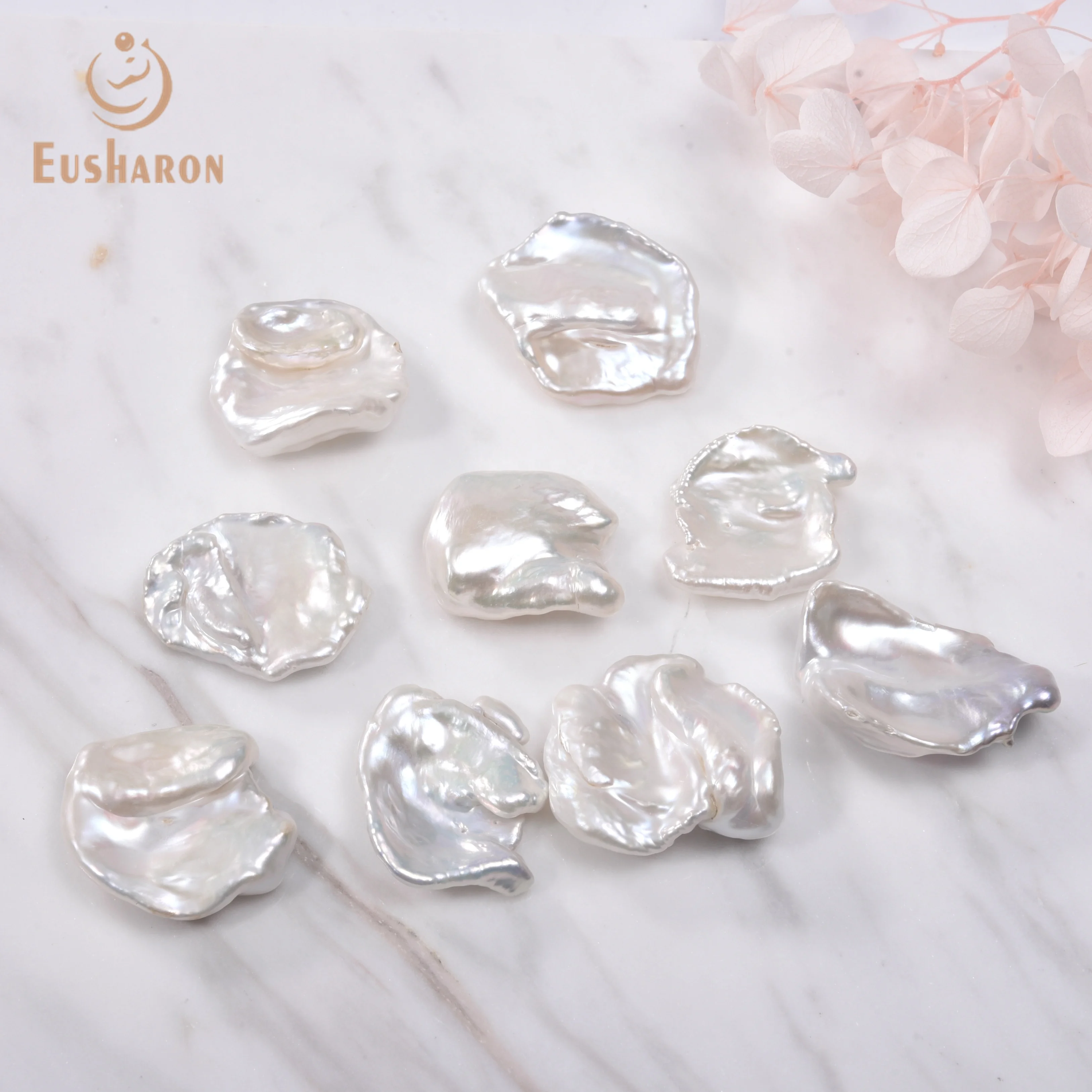 
Big Size Irregular Baroque 15-30mm Big Size Reborn Keshi Freshwater Loose Pearl For Jewelry Making 