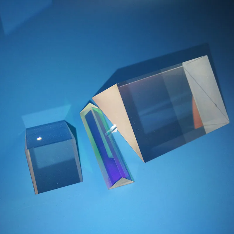 
BK7/UV Fused Silica/Sapphire Glass Right Angle Prisms Uncoated or coated 