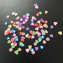 Bulk 1kg Nail Art Decoration Clay Slices New Design Leaf Polymer Clay Slices For For Craft Slime Tumbler Making