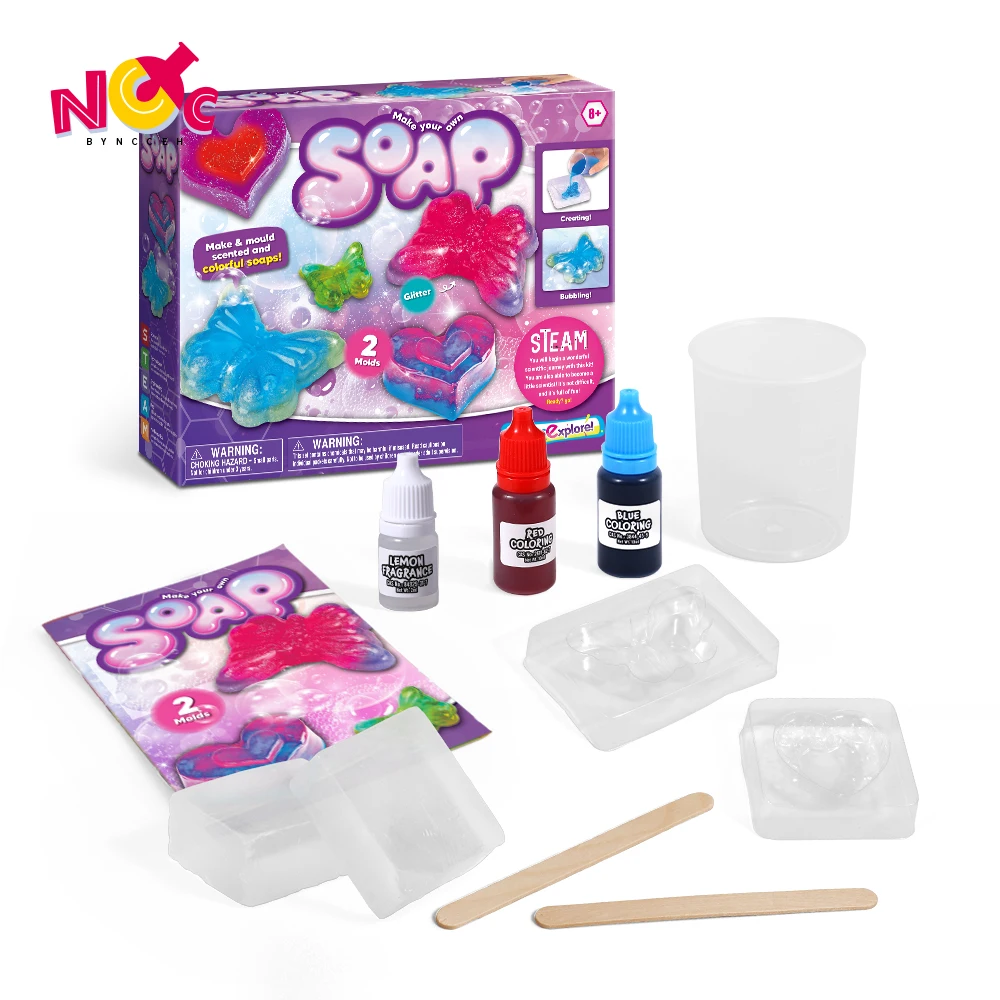 byNCCeh educational children science explore other toys make your own soap diy science kits