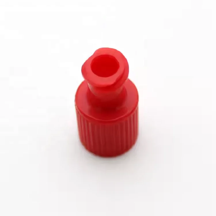 Factory-produced Combi-Stopper closure cones, red pack