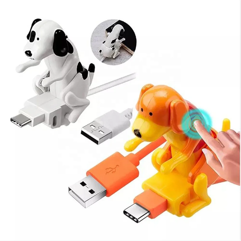 Funny Humping Dog Fast Charger Type C Cables USB C Micro Phone Charging Data Cord for Iphone Cable