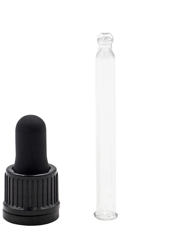 Новый дизайн прозрачная пластиковая стеклянная капельница 18 мм для бутылок