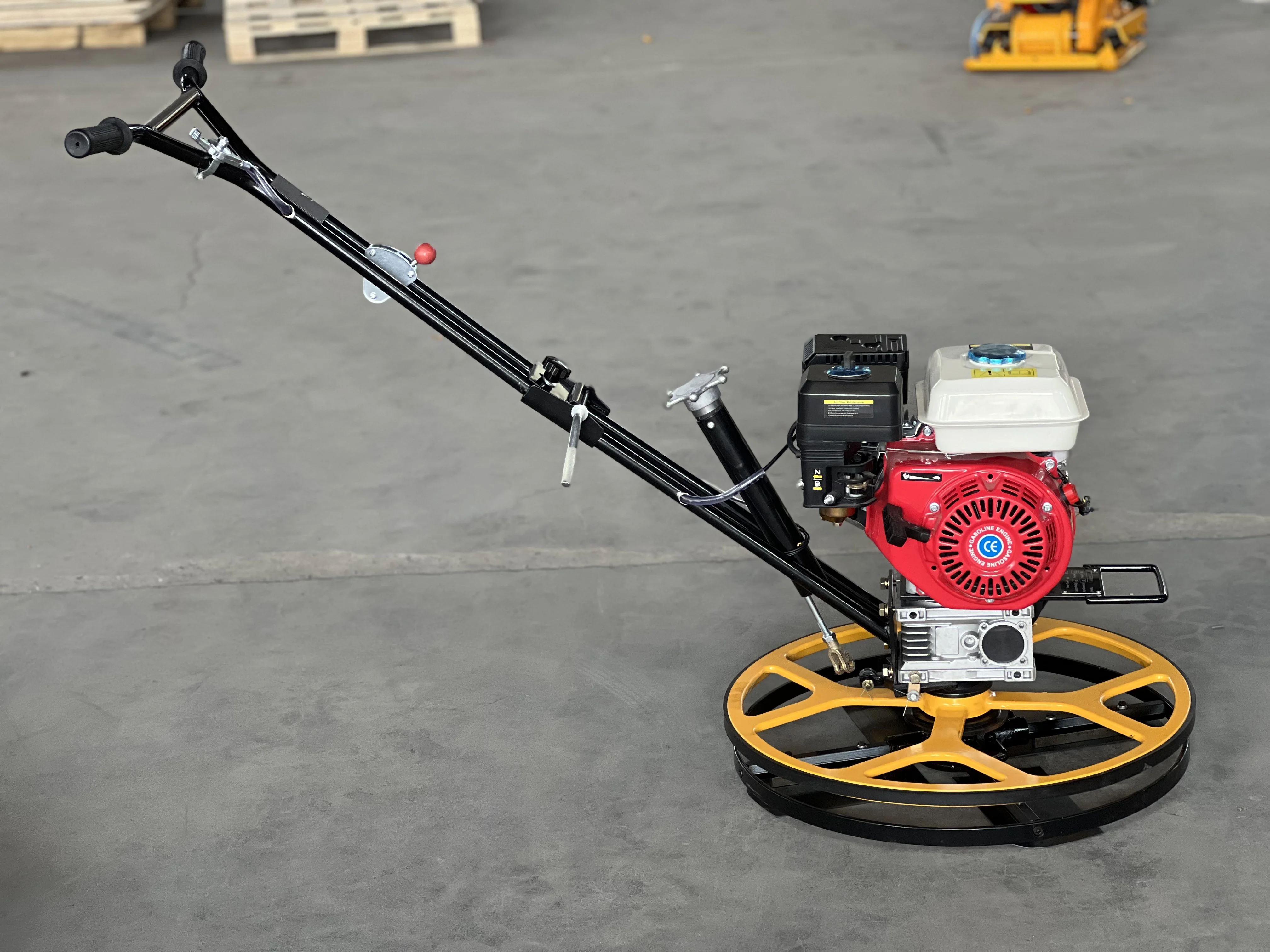 Diesel Engine 173F 1000mm Hand-held Concrete Power Trowel Finishing Tools Machine Ttowel