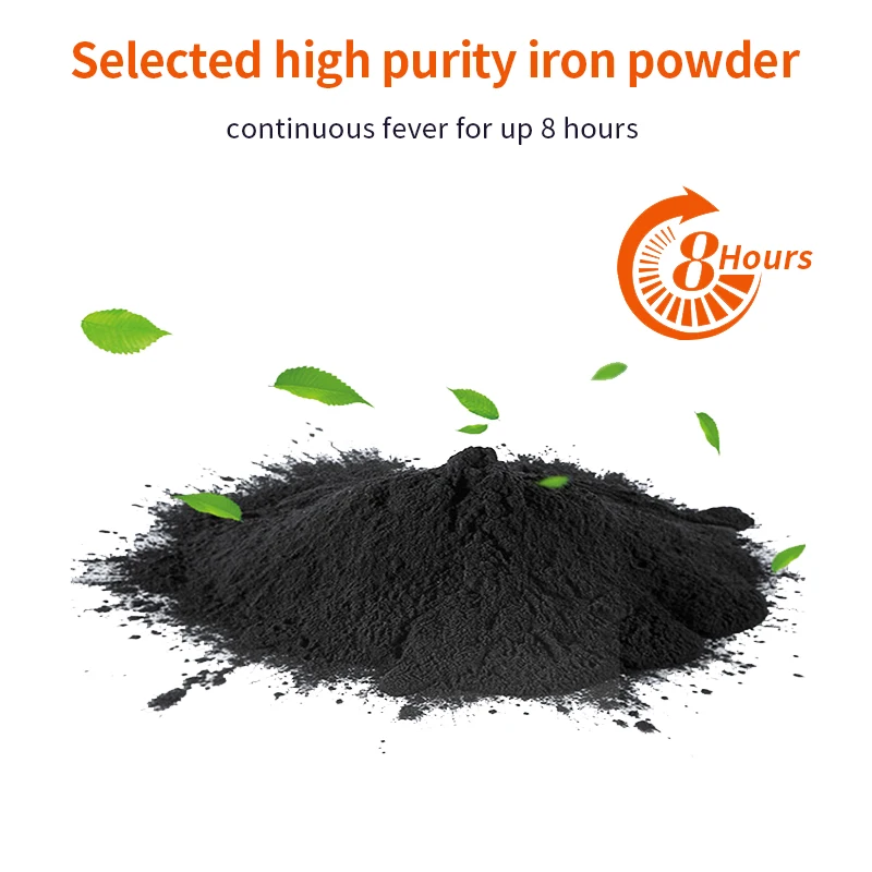 High quality hand warmer self heating disposable hand warmer pad