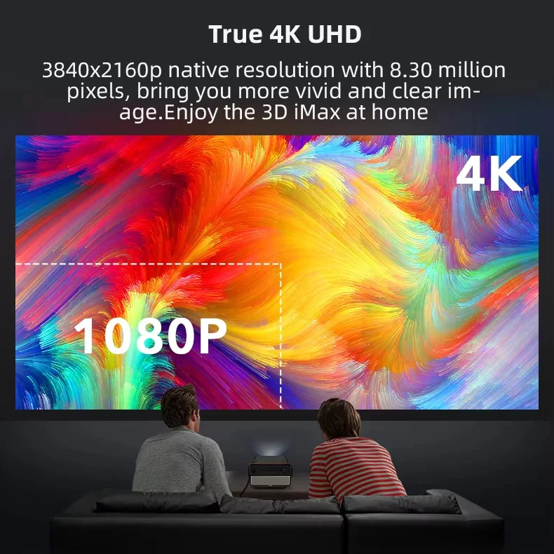Новый Viewsonic X10 4K Projecto Android 3D домашний театр с 1650 ANSI Lumens короткий метательный проектор ALPD 3 0 под заказ HiFSpeaker