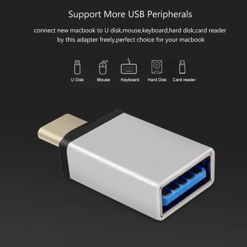cheap OTG adapter USB3.0 female to Type c male Adapter Type-C to USB3.0 male to female Devices USB C to USB adapter