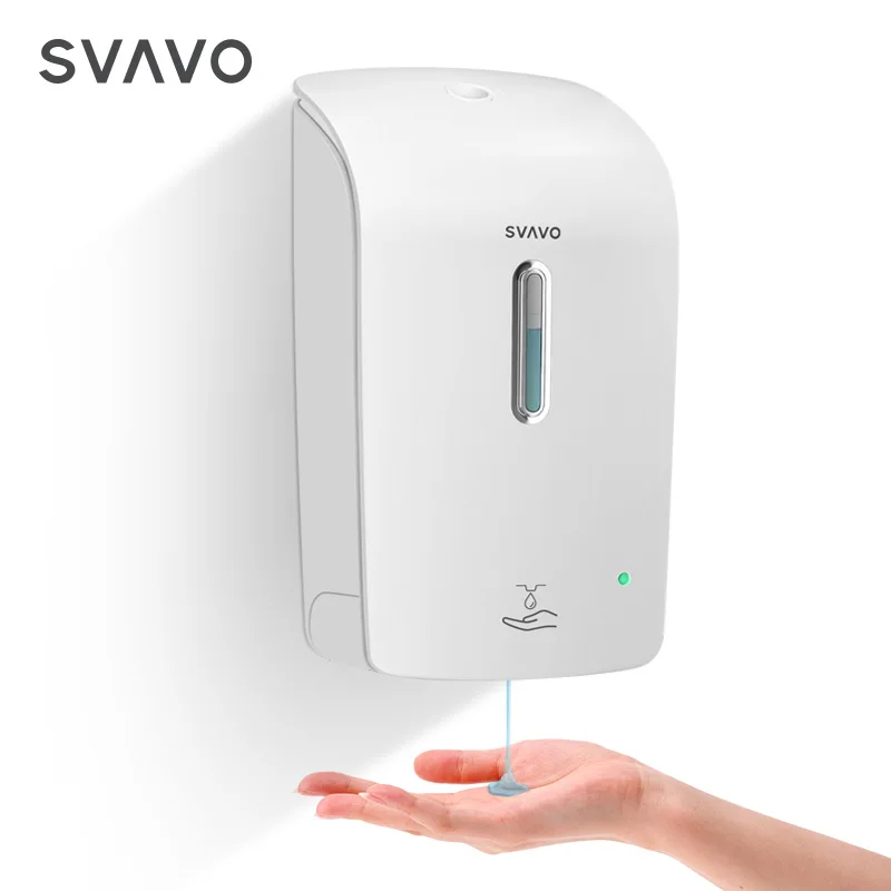 Bathroom Toliet contactless battery operated automatic sensor hand sanitizer foam liquid Soap dispenser