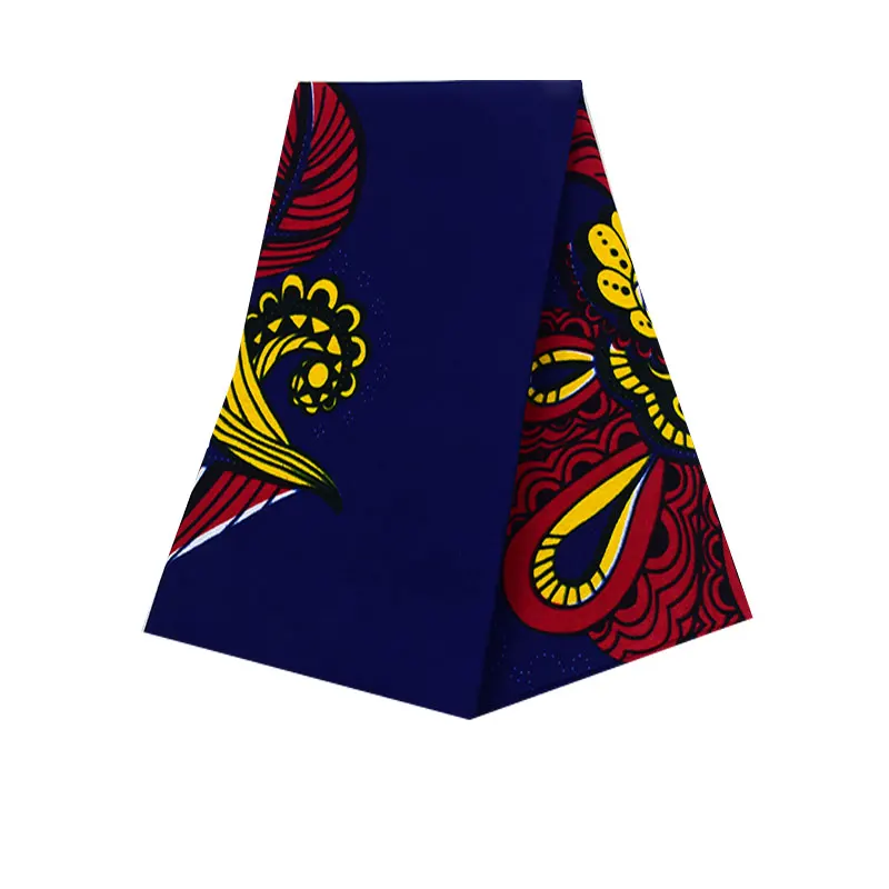 Wholesale 2021 100% Cotton Wax Prints 6 Yards Super African Wax Fabric