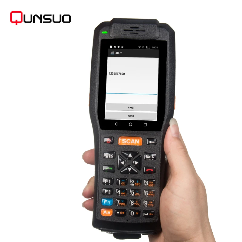 IP67 прочный КПК принтер штрих-кода android Мобильный ручной с