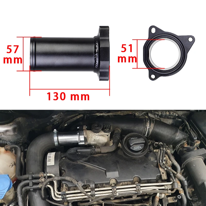  Сменный клапан EGR универсальный без сварки дизельный L для audi seat VW 1 9 TDI 100/130/160 BHP 57