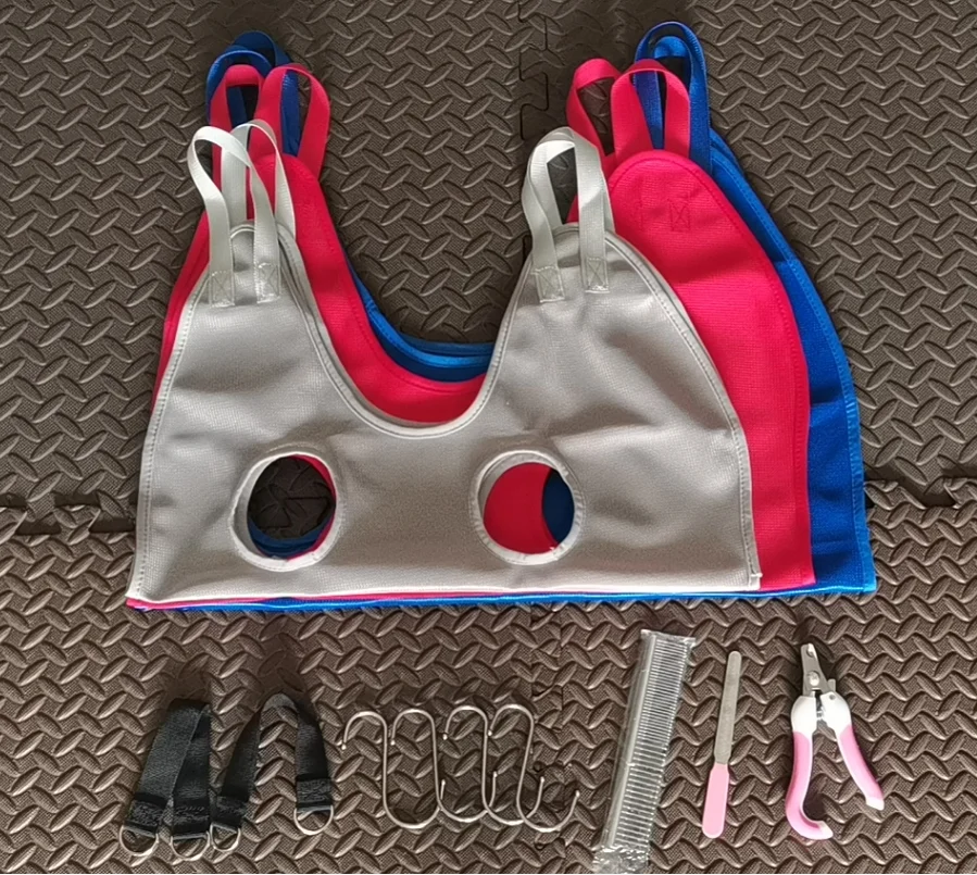 pet nail trimming pet cats and dogs grooming hammock harness pet grooming clipper set