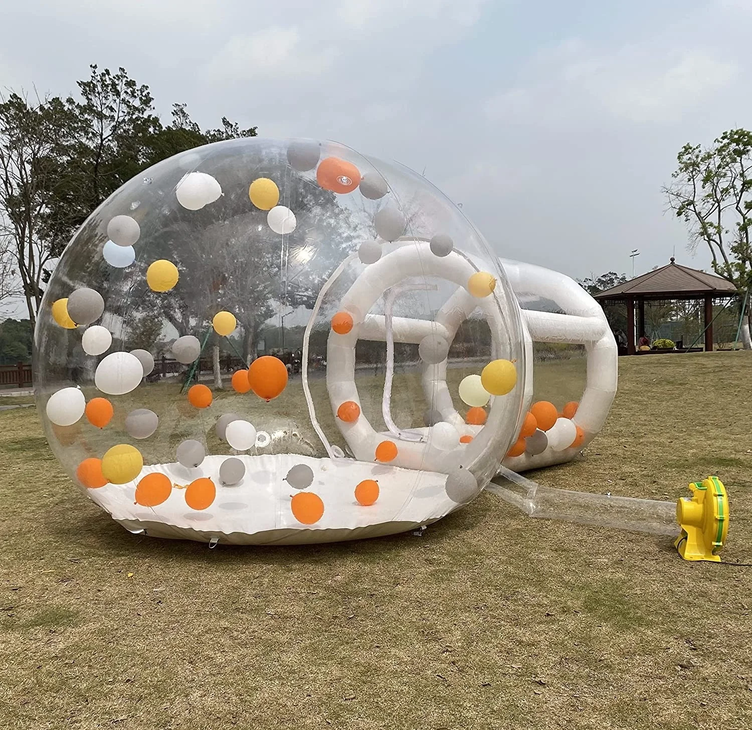 Popular 4m bubble dome house blow up balloon inflatable dome tent camping for party and events
