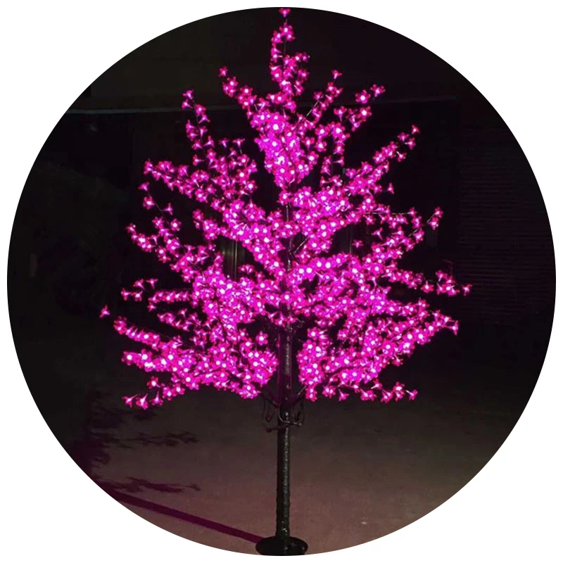 Luxury Handmade Artificial LED Cherry Blossom Tree night Light Christmas new year wedding Decoration Lights 1.8m tree light