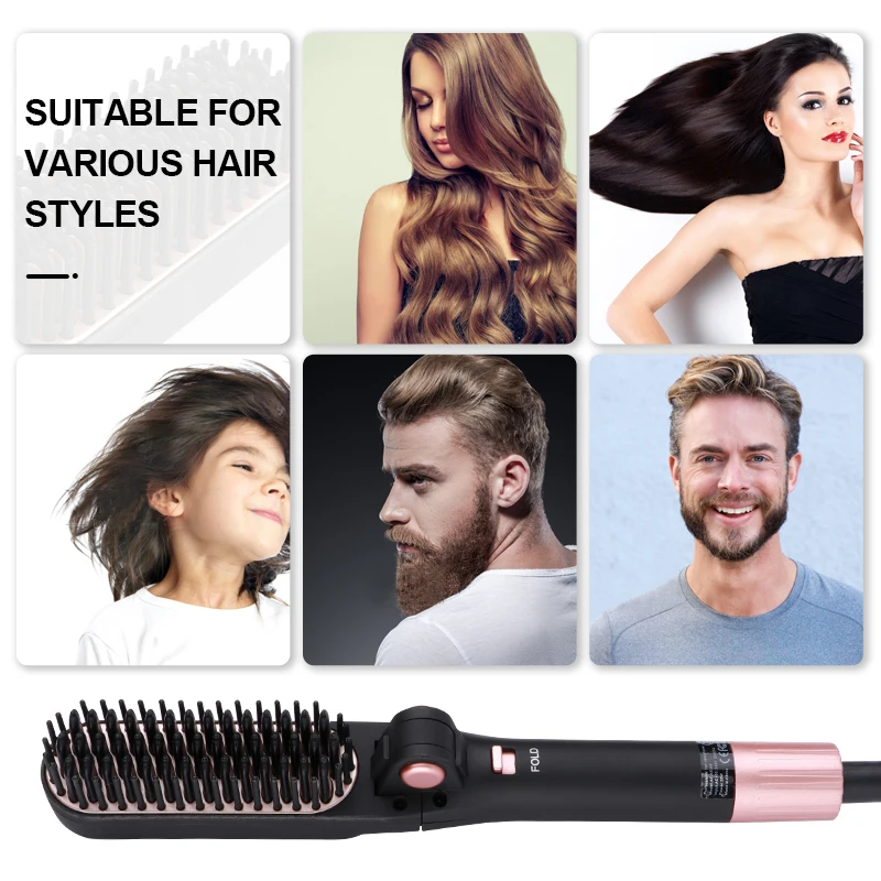 Professional Hair Comb Brush Beard Straightener Multifunctional Hair Straightening Comb Hair Straighten Heating Styling Tools