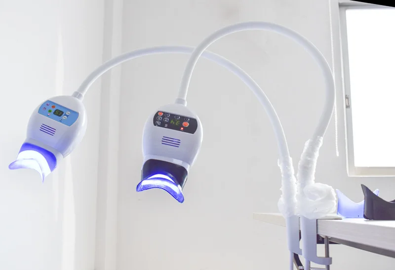 Dental Unit Clip-on Desk Type LED Professional Teeth Whitening Lamp Cold Light Teeth Bleaching Accelerator Machine