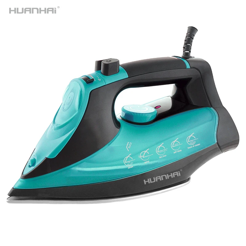 Ningbo Huanhai Electric iron intelligent temperature control pressurized flat ironing spray two-in-one steam handheld household