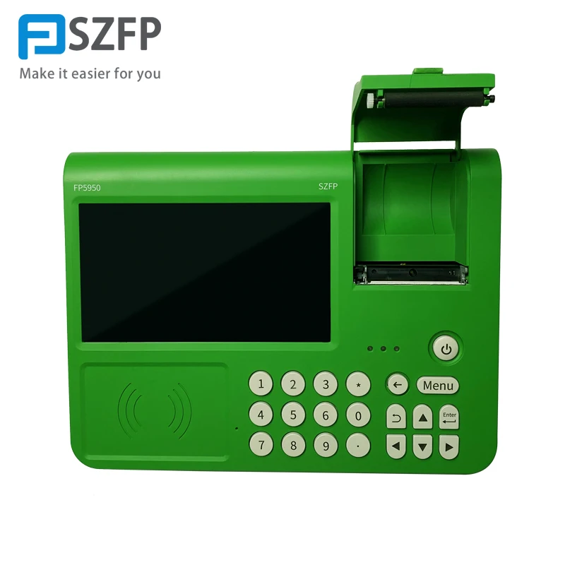  Большой 7-дюймовый ЖК-дисплей для android pos машина ставки лотереи системы с