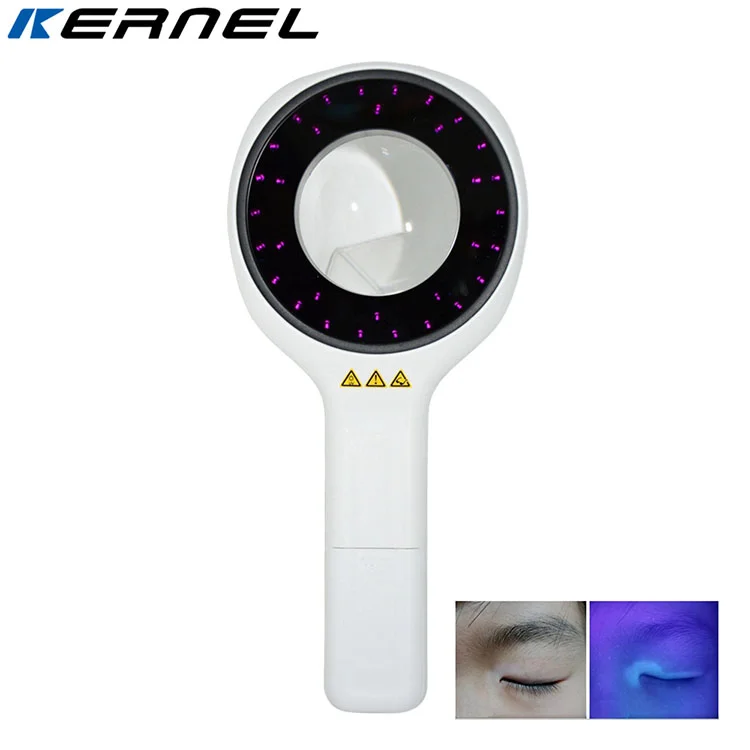Medical Magnifier LED Woods Lamp Skin Analysis Skin Diseases Lesions Diagnosis Dermoscopy