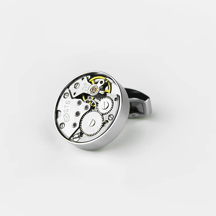 Wholesale Sublimation Cufflink Personalized Button Bouton De Manchette Designer Cufflinks For Men